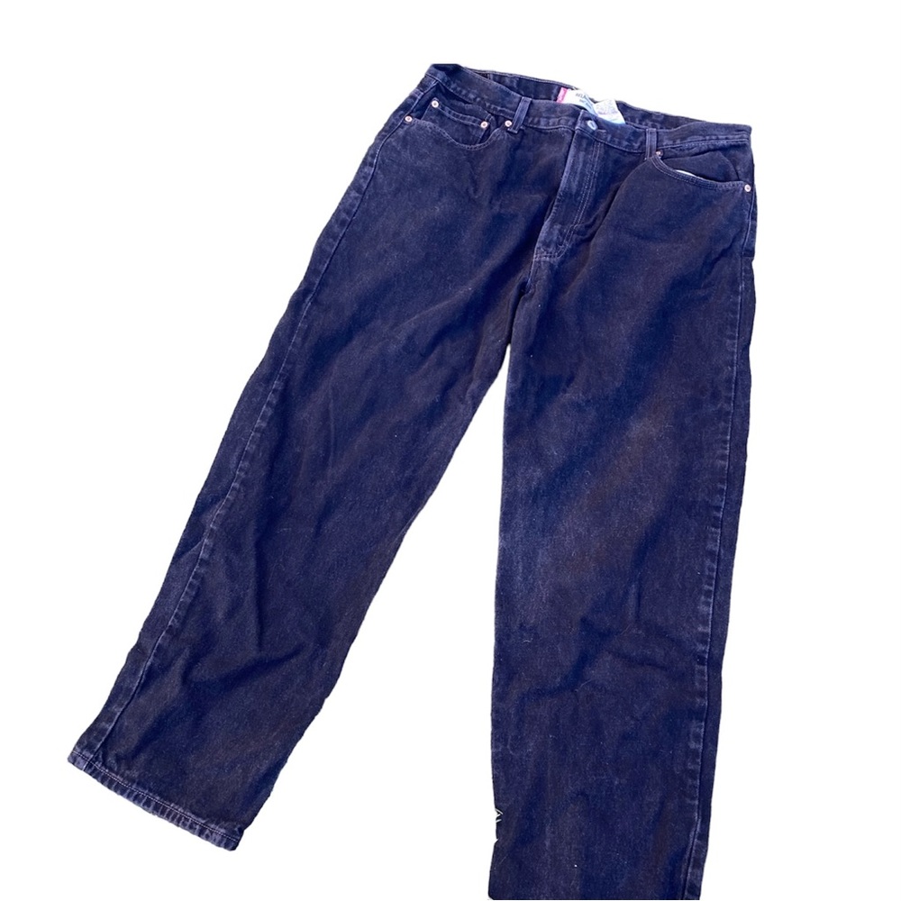 Levi’s Strauss Black Relaxed Fit 550 Jeans Pants 42X30